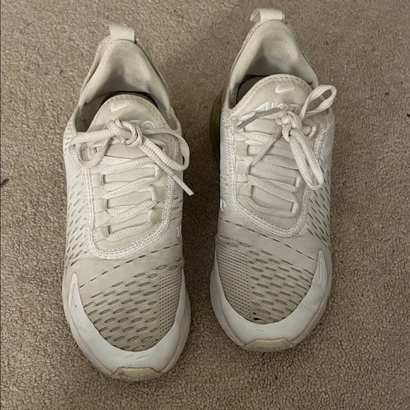 Nike Shoes - Nike Cream Athletic Shoes